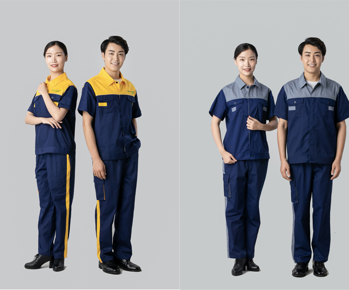 夏季勞保工作服定做