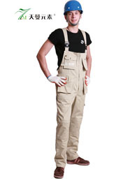 滌棉背帶褲廠家TMBDK-020 滌棉背帶褲廠家TMBDK-020