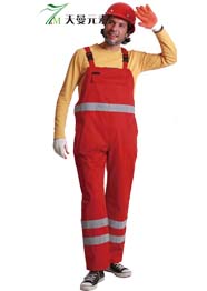 帶反光條背帶褲TMBDK-015 帶反光條背帶褲TMBDK-015