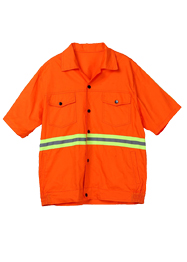 夏季短袖橘色環(huán)衛(wèi)服TMHWGZF-006 夏季短袖橘色環(huán)衛(wèi)服TMHWGZF-006
