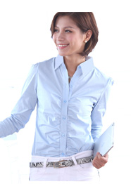 夏季女長袖襯衫TMCS-015 夏季女長袖襯衫TMCS-015