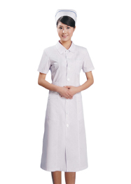 白色護(hù)士服大白褂定做TMHSF-049 白色護(hù)士服大白褂定做TMHSF-049