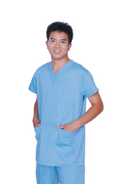 手術(shù)服外科男裝短袖TMSSF-005 手術(shù)服外科男裝短袖TMSSF-005