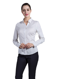 女長袖V領(lǐng)襯衣GW6001 女長袖V領(lǐng)襯衣GW6001