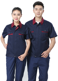 深藍色夏季工作服TMX661-03 深藍色夏季工作服TMX661-03